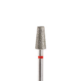 Fresa/Broca de diamante, forma cilindrica roja 5.0